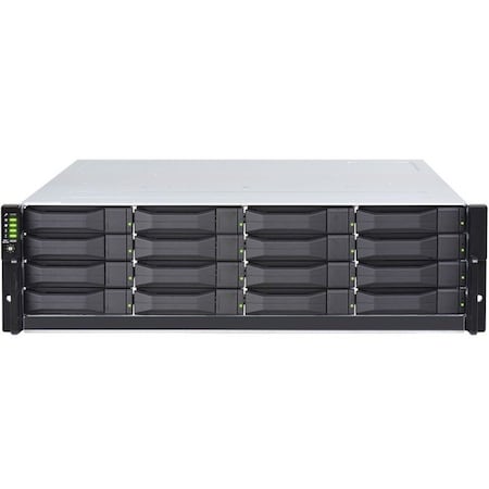 Infortrend 3U/16 Bay Jbod For Ev, Single I/O Module, 16 X 10Tb Sas Hdd 7200 Rpm, JB316S000-10T
